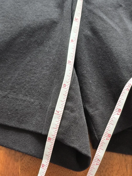 Lilly Pulitzer Black High-Waist Shorts with Gold Buttons - Picture 6 of 7